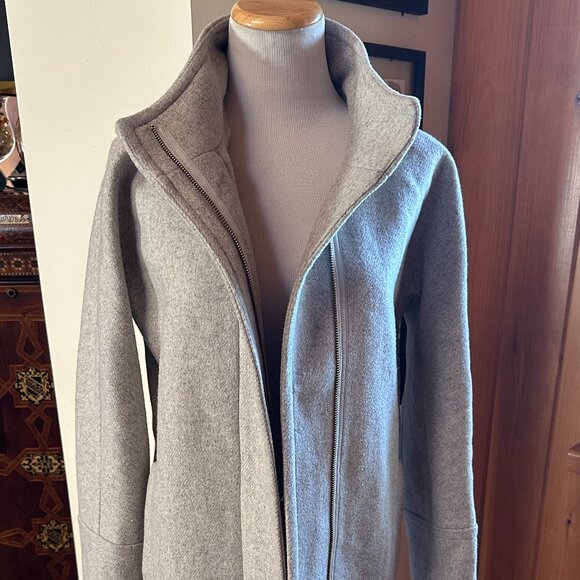 J. CREW Mercantile City Light Gray Coat – 8P - Picture 5 of 12
